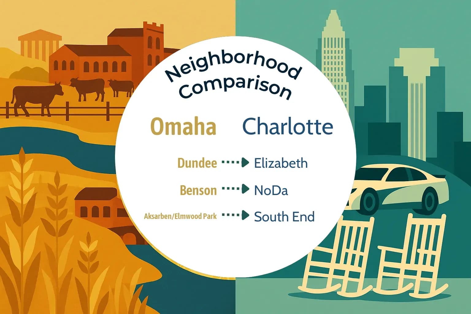 Omaha vs Charlotte Neighborhood Comparison
