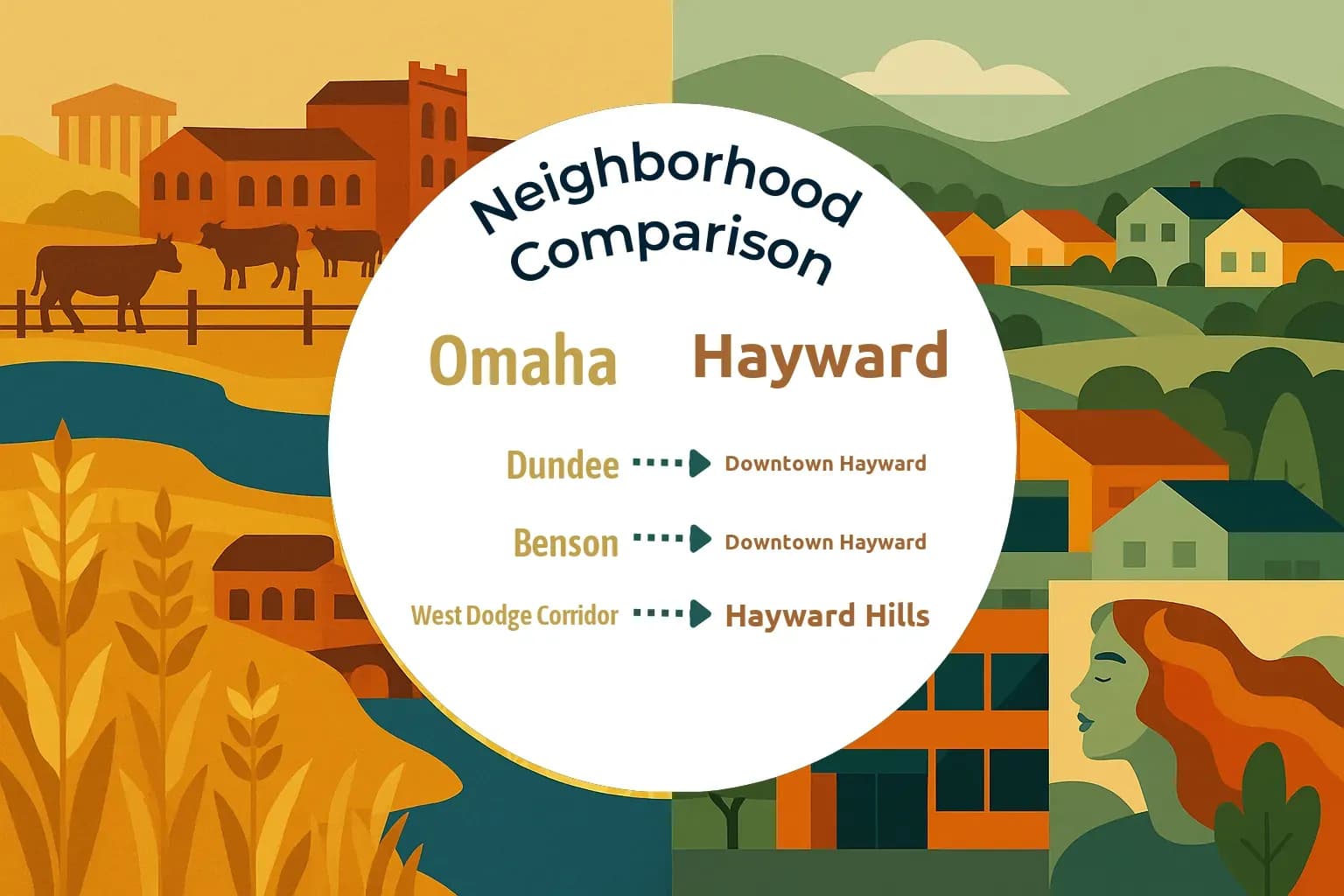 Omaha vs Hayward Neighborhood Comparison