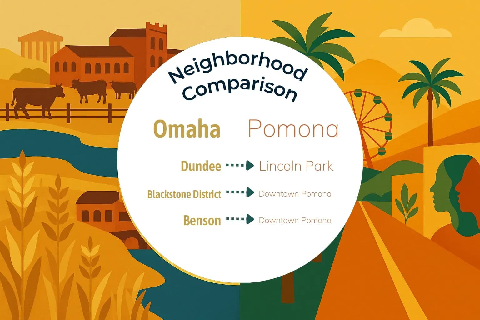 Omaha vs Pomona Neighborhood Comparison