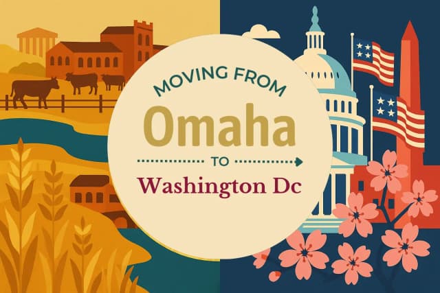 Moving from Omaha to Washington DC