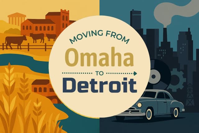 Moving from Omaha to Detroit