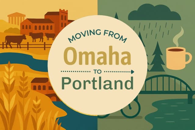 Moving from Omaha to Portland