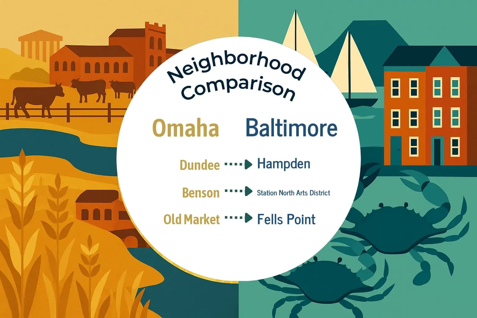 Omaha vs Baltimore Neighborhood Comparison