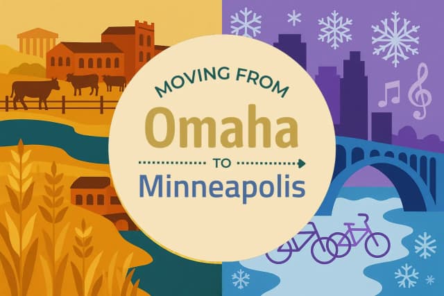 Moving from Omaha to Minneapolis