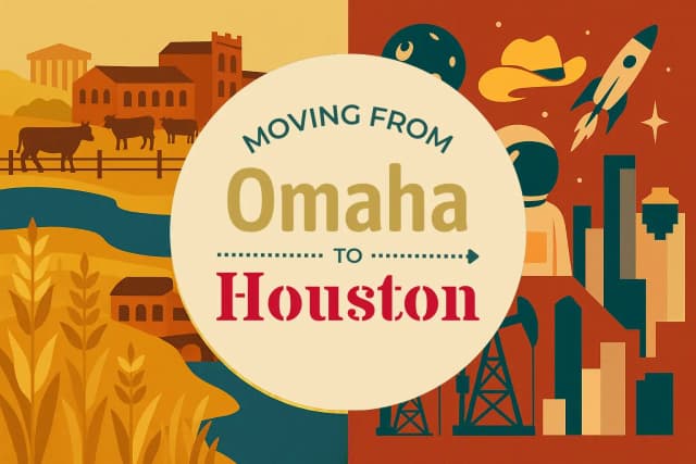 Moving from Omaha to Houston