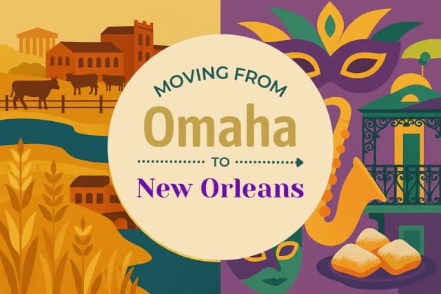Moving from Omaha to New Orleans