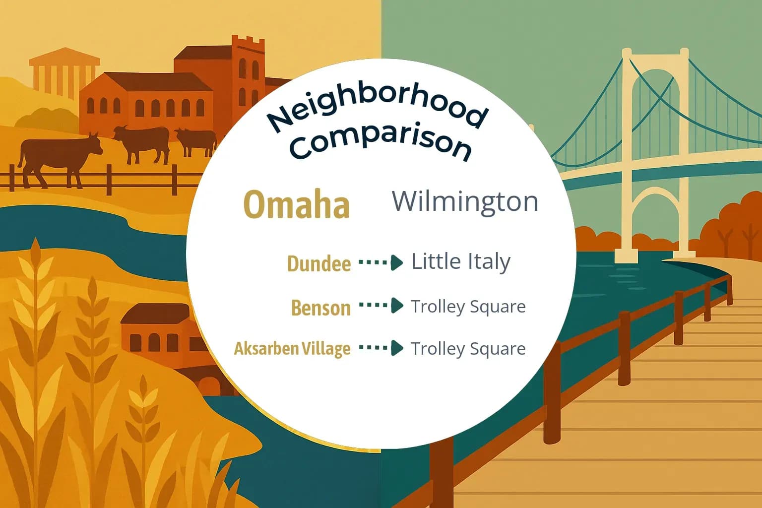 Omaha vs Wilmington Neighborhood Comparison