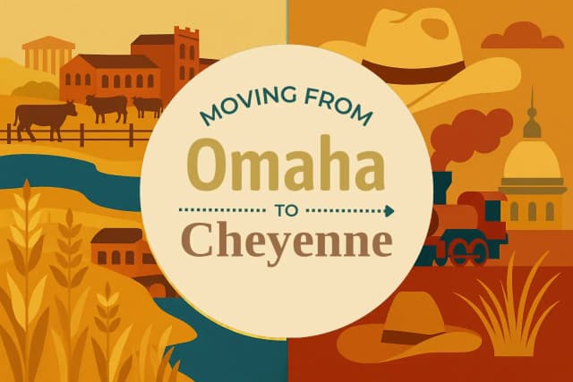 Moving from Omaha to Cheyenne