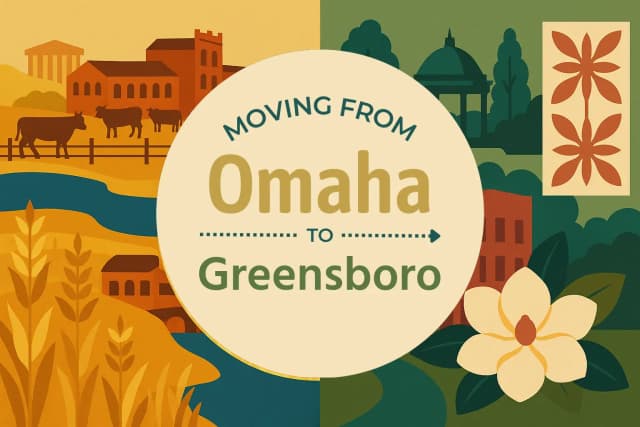 Moving from Omaha to Greensboro