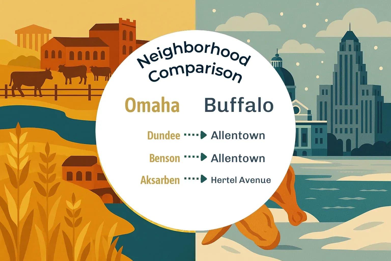 Omaha vs Buffalo Neighborhood Comparison