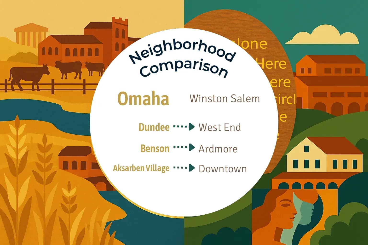 Omaha vs Winston Salem Neighborhood Comparison