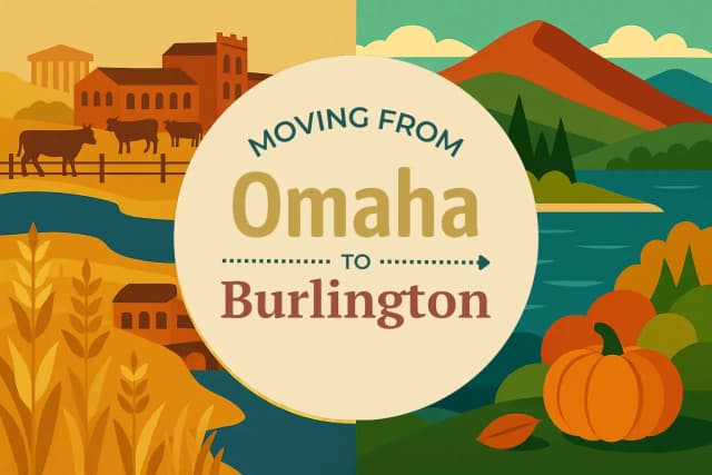 Moving from Omaha to Burlington
