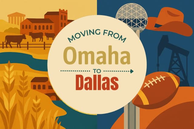 Moving from Omaha to Dallas