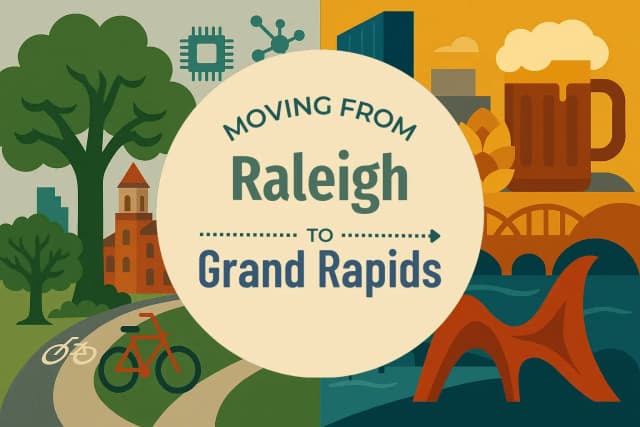 Moving from Raleigh to Grand Rapids