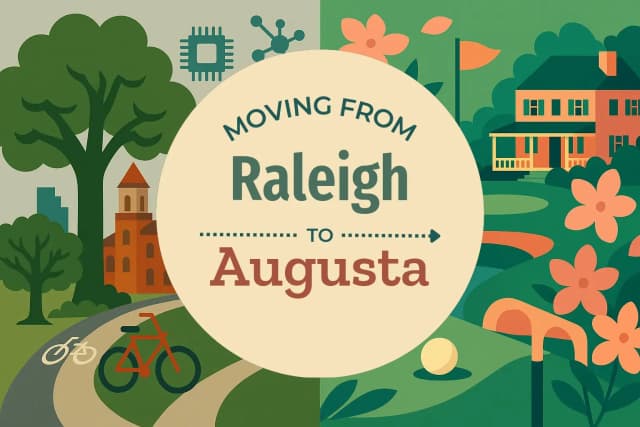 Moving from Raleigh to Augusta