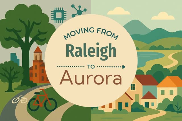 Moving from Raleigh to Aurora