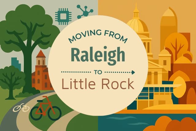 Moving from Raleigh to Little Rock