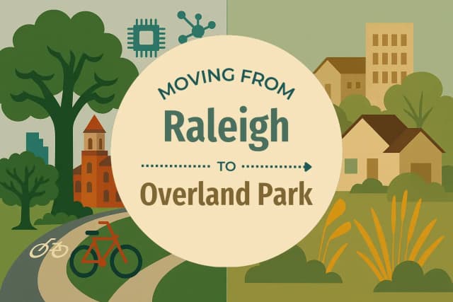 Moving from Raleigh to Overland Park