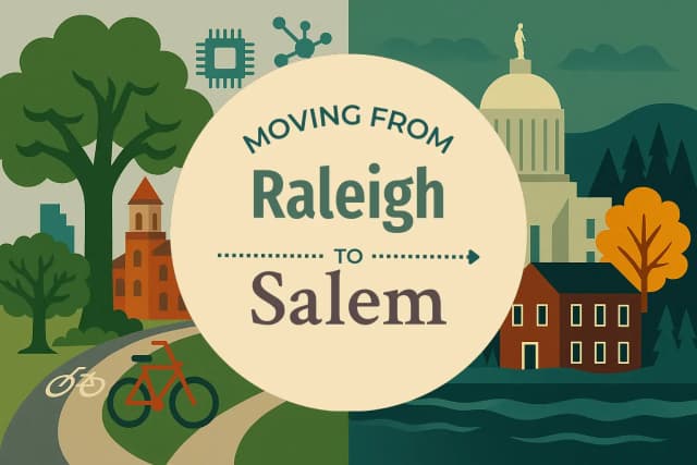 Moving from Raleigh to Salem