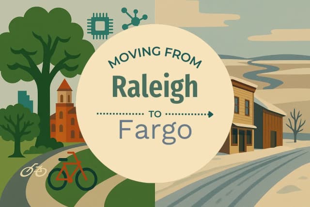 Moving from Raleigh to Fargo