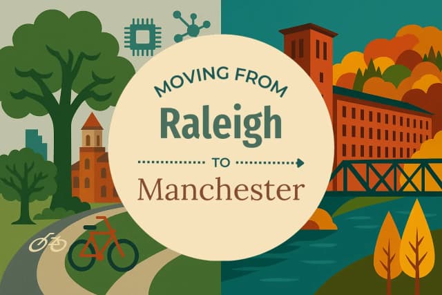 Moving from Raleigh to Manchester