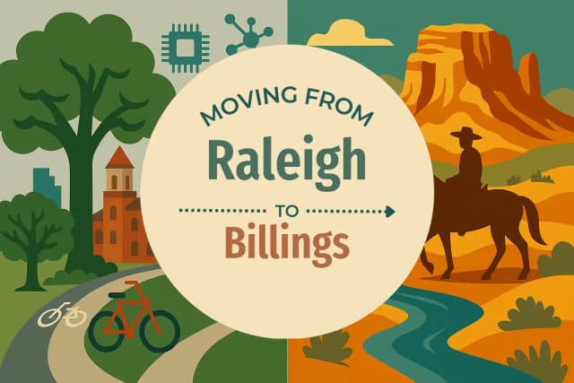 Moving from Raleigh to Billings