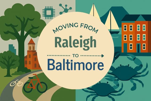Moving from Raleigh to Baltimore