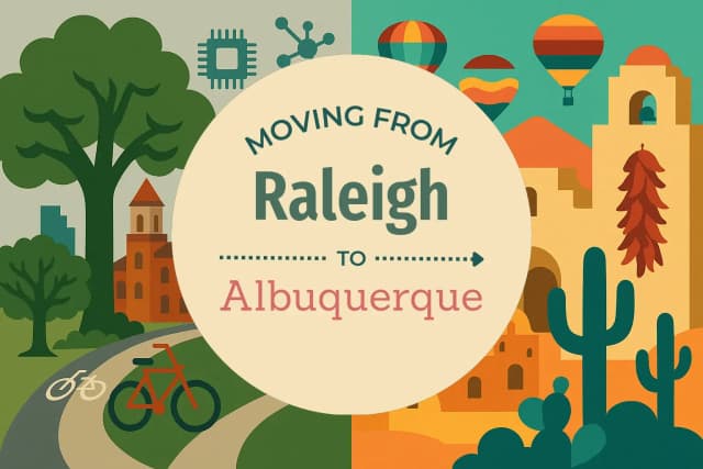 Moving from Raleigh to Albuquerque