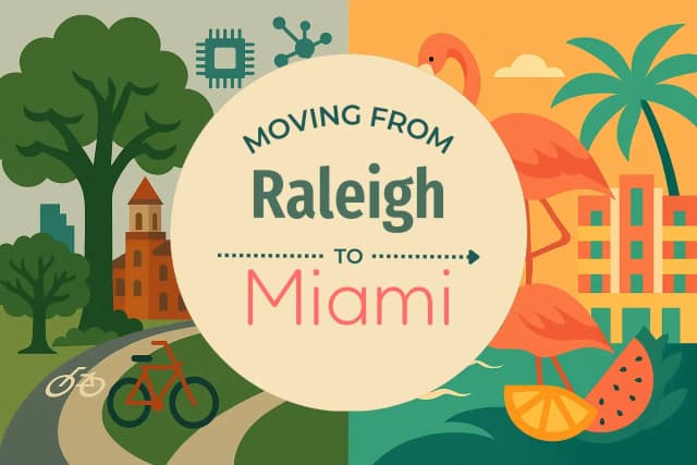 Moving from Raleigh to Miami