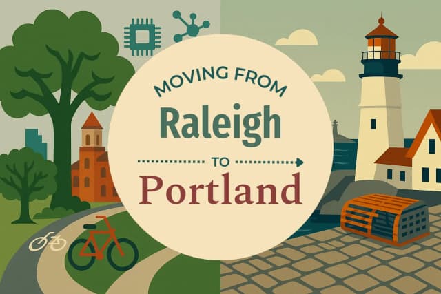 Moving from Raleigh to Portland