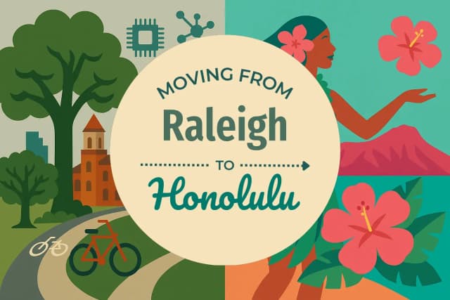 Moving from Raleigh to Honolulu