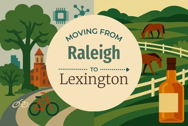 Moving from Raleigh to Lexington