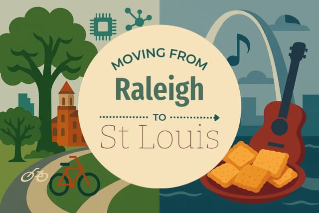 Moving from Raleigh to St. Louis