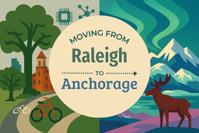Moving from Raleigh to Anchorage