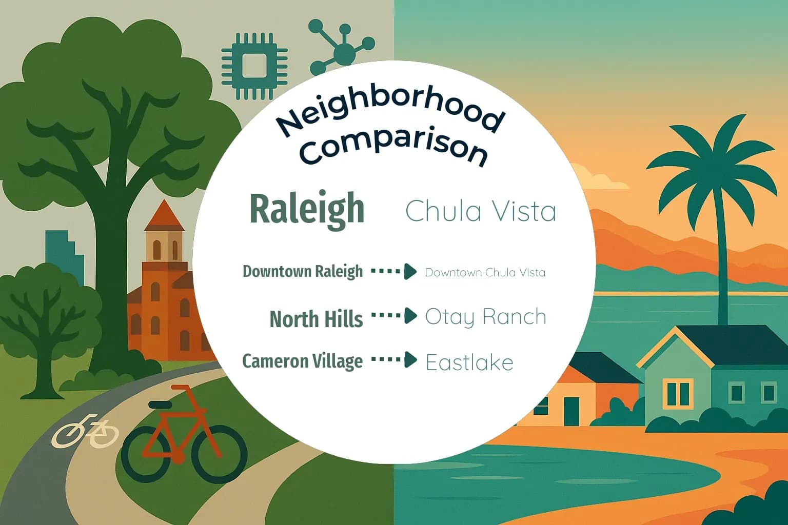 Raleigh vs Chula Vista Neighborhood Comparison