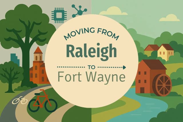 Moving from Raleigh to Fort Wayne