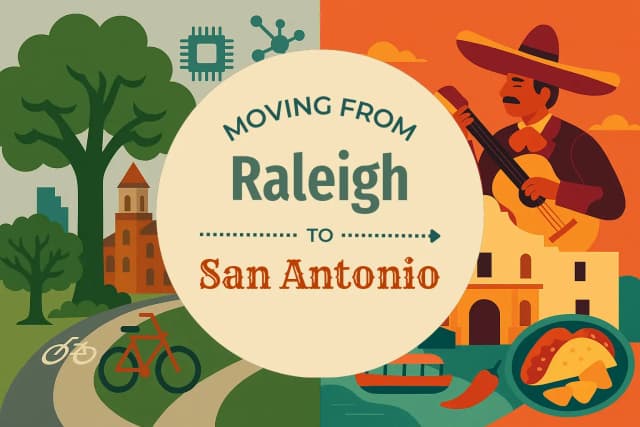 Moving from Raleigh to San Antonio