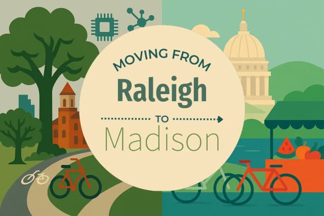 Moving from Raleigh to Madison