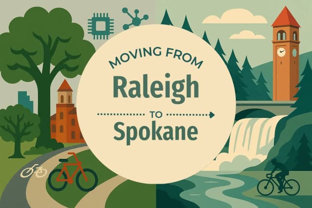 Moving from Raleigh to Spokane