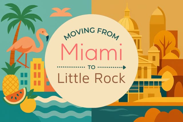 Moving from Miami to Little Rock