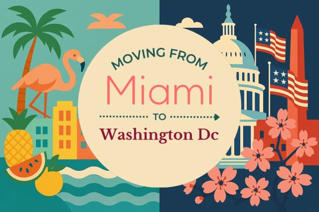 Moving from Miami to Washington DC