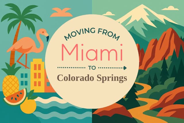 Moving from Miami to Colorado Springs
