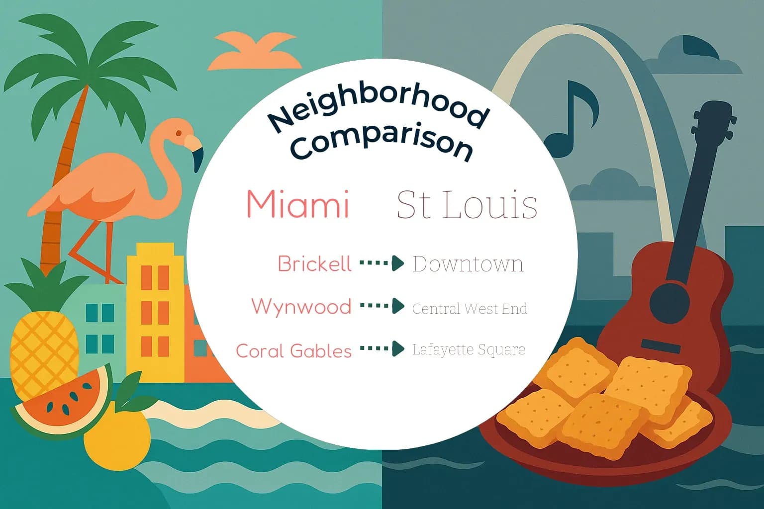 Miami vs St. Louis Neighborhood Comparison