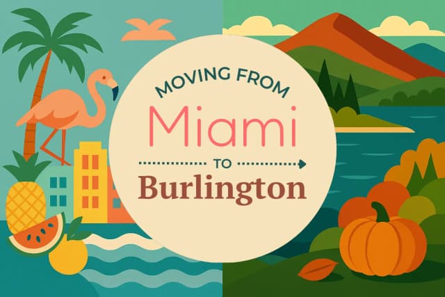 Moving from Miami to Burlington