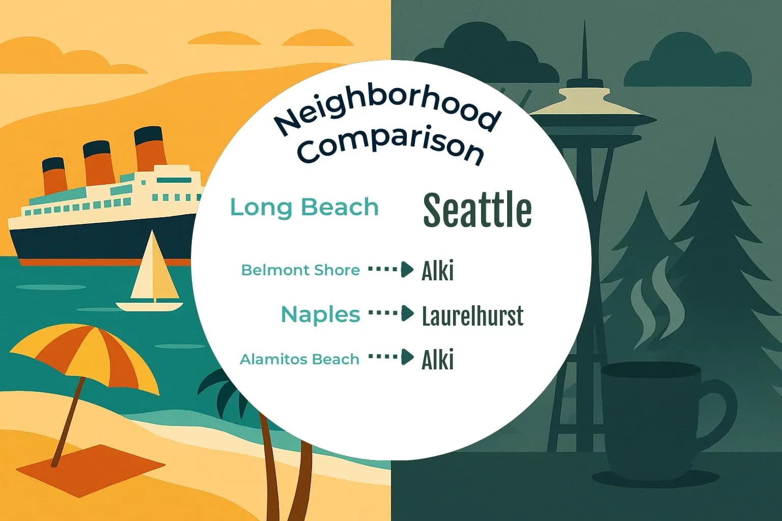 Long Beach vs Seattle Neighborhood Comparison