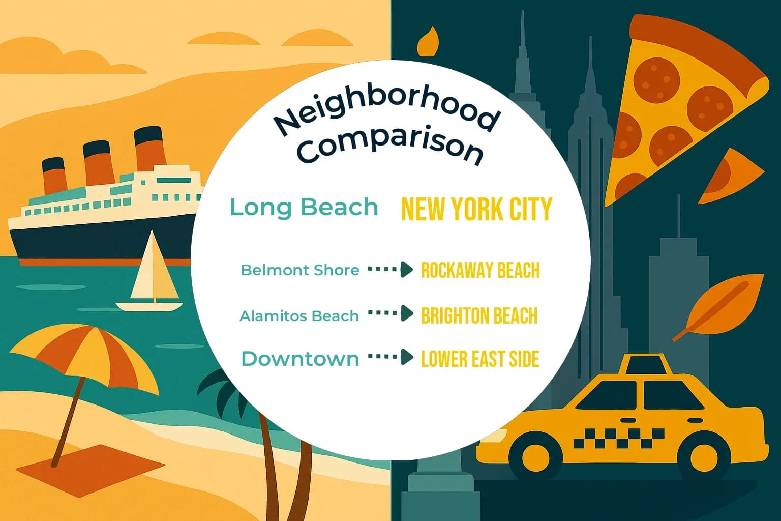 Long Beach vs New York City Neighborhood Comparison