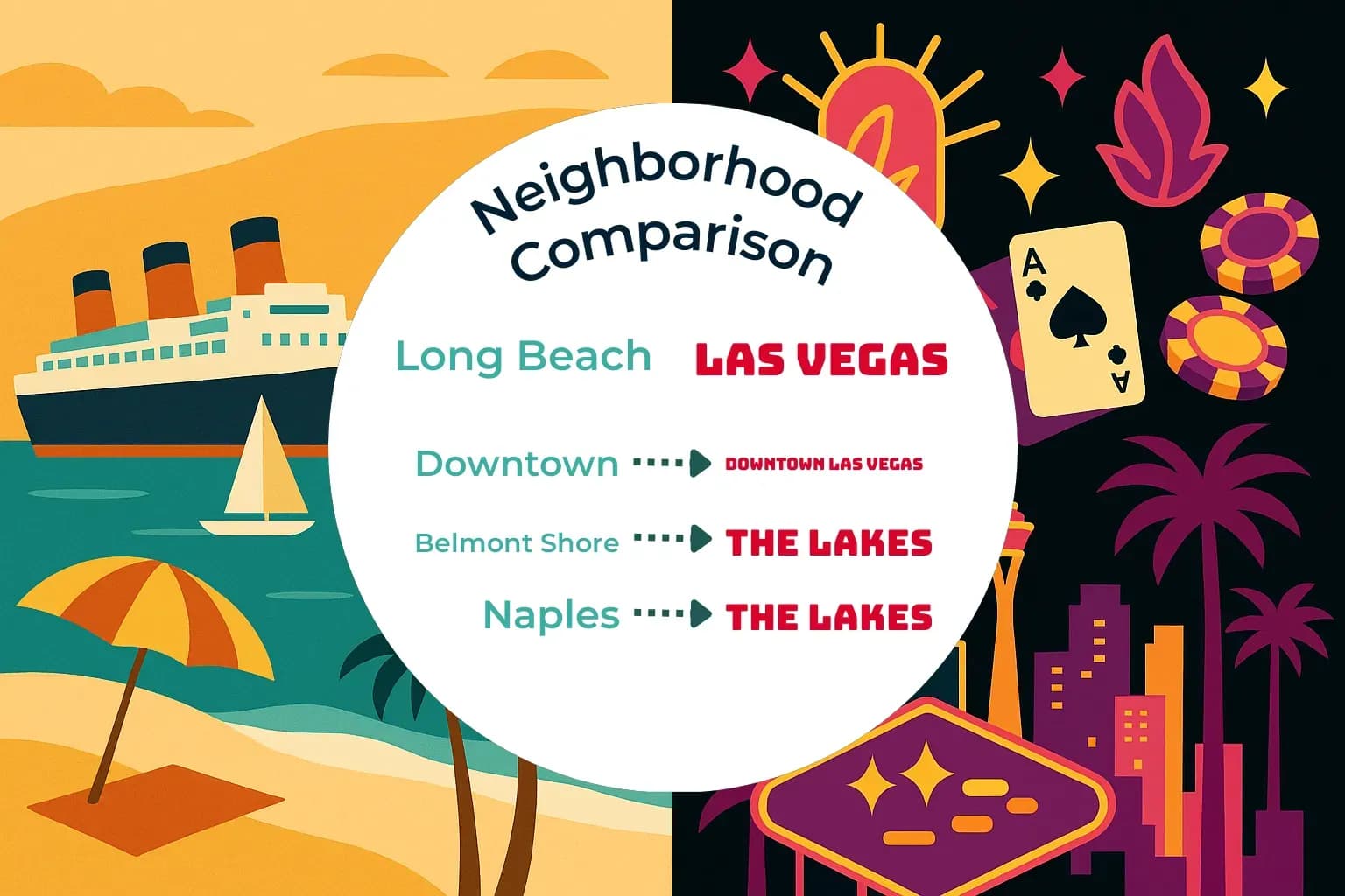 Long Beach vs Las Vegas Neighborhood Comparison
