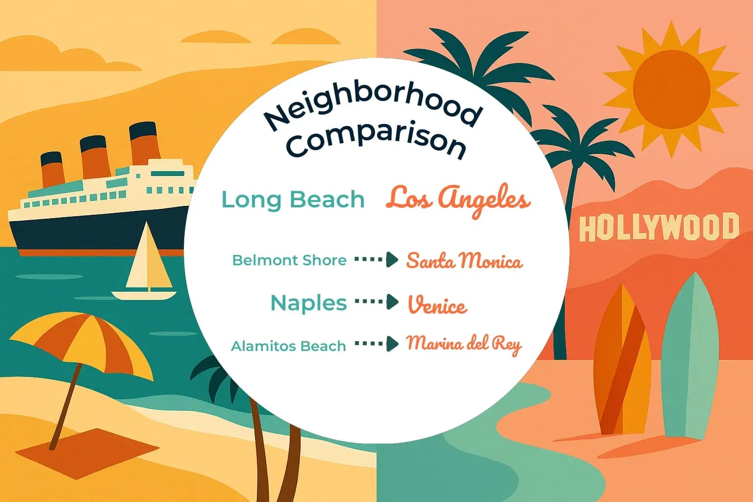 Long Beach vs Los Angeles Neighborhood Comparison
