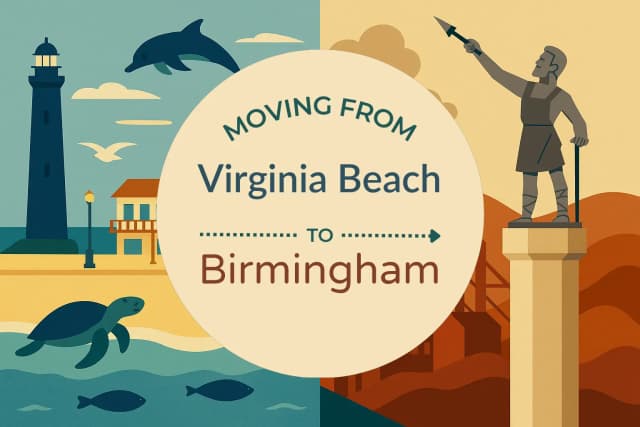 Moving from Virginia Beach to Birmingham