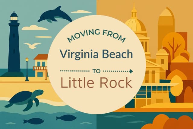 Moving from Virginia Beach to Little Rock